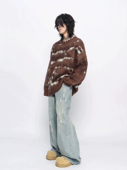 Oversize Knit Sweater WN10953