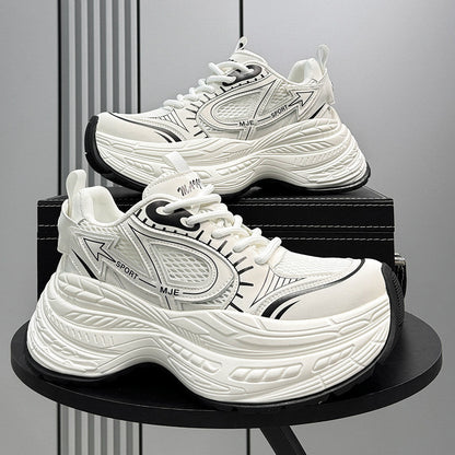 Mesh Thick Sole Sporty Sneakers WN24729