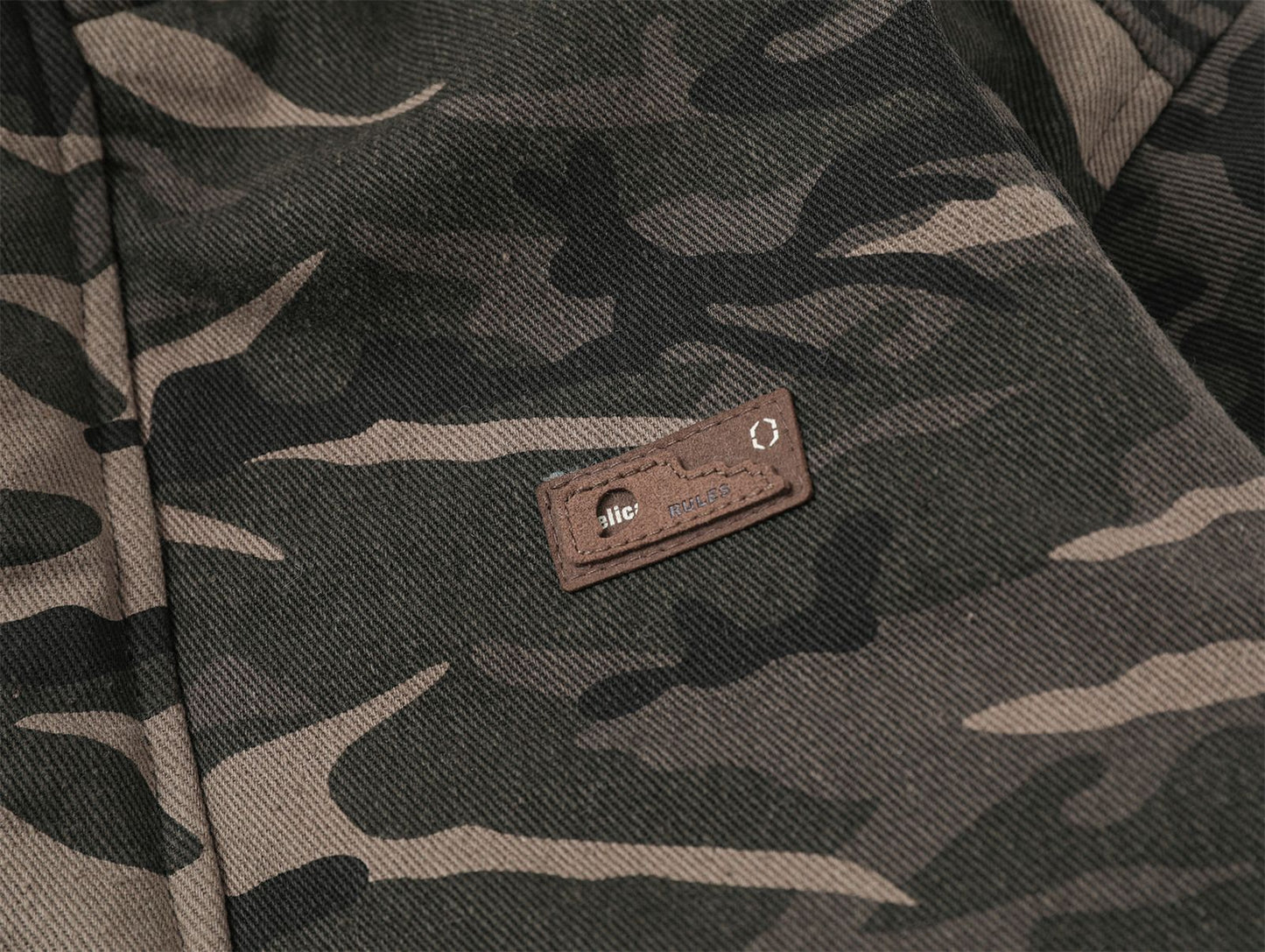 Camouflage Fur Collar Hooded Padded Jacket WN11555