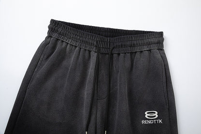 Gradient Drawstring Wide Leg Sweatpants WN25483