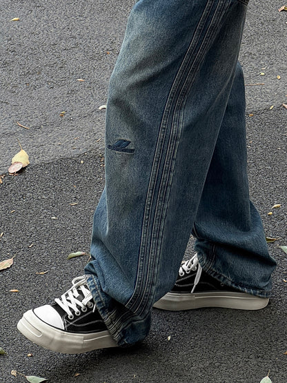 Lace Up Canvas Thick Sole Sneakers WN24501