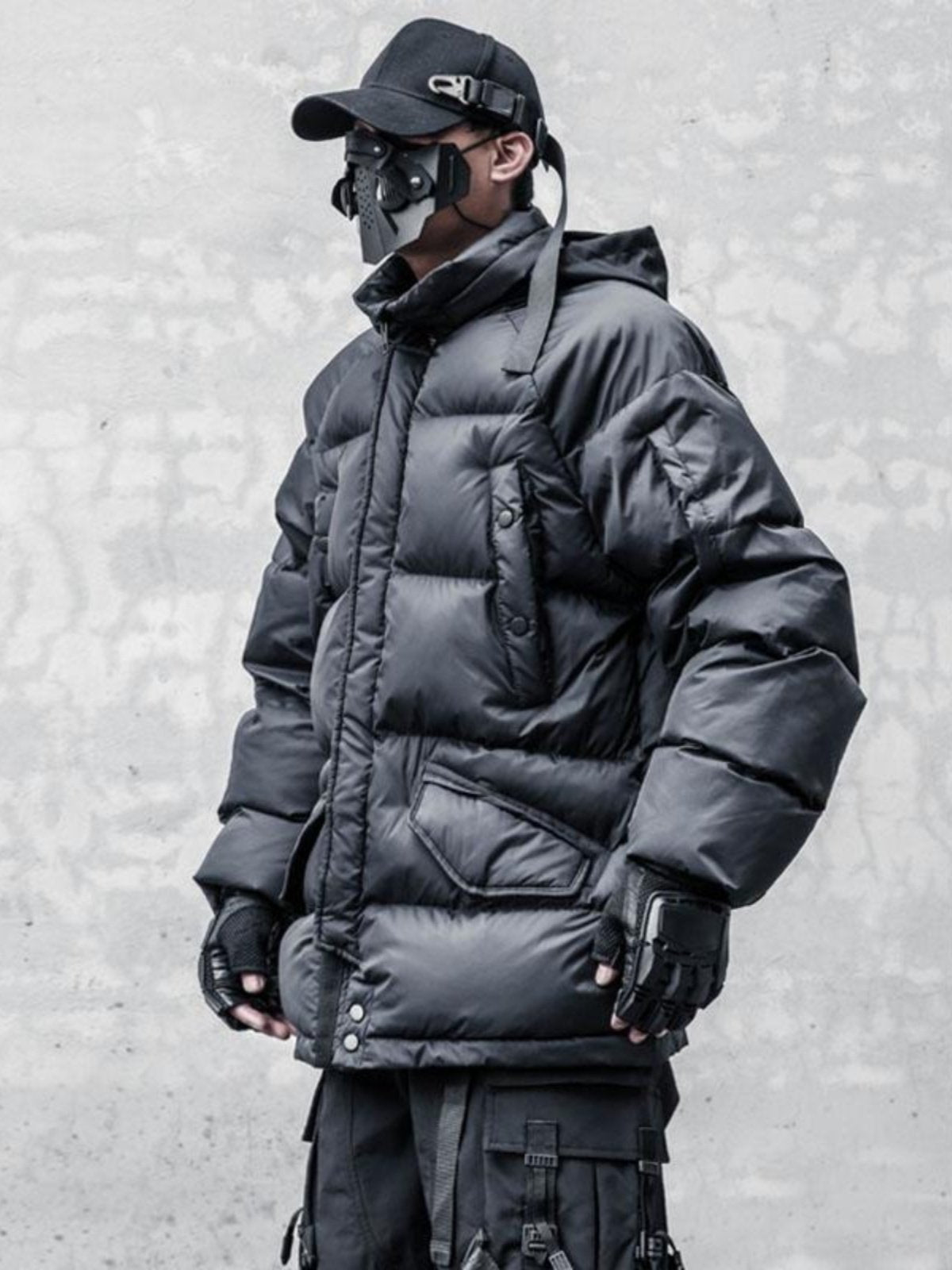 Deconstruct Hooded Puffer Jacket WN22574