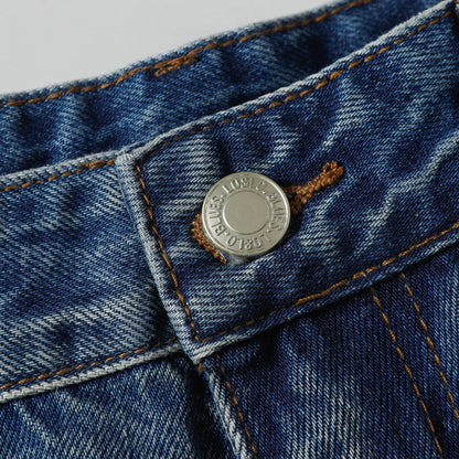 Washed Flare Denim Jeans WN26032