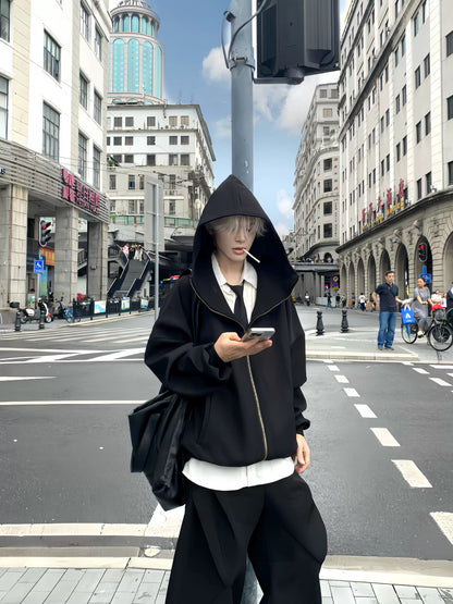 Heavyweight Oversize Hoodie & Wide Leg Pants Setup WN19865