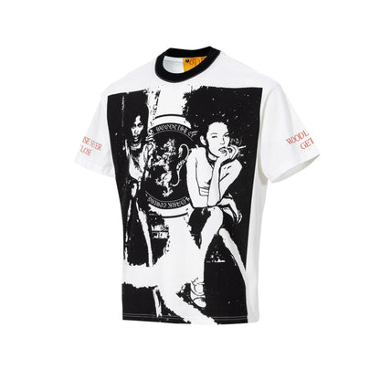 Creative Figure Print Short Sleeve T-Shirt WN26050