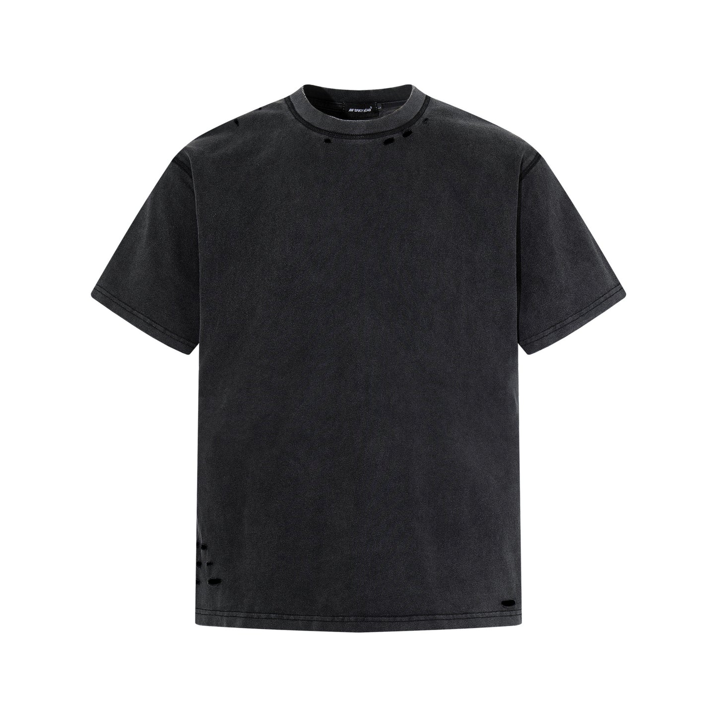 Washed Damage Short Sleeve T-Shirt WN25378