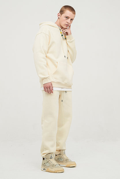 Fleece Linning Oversize Hoodie & Fleece Linning Sweatpants WN9945-K2