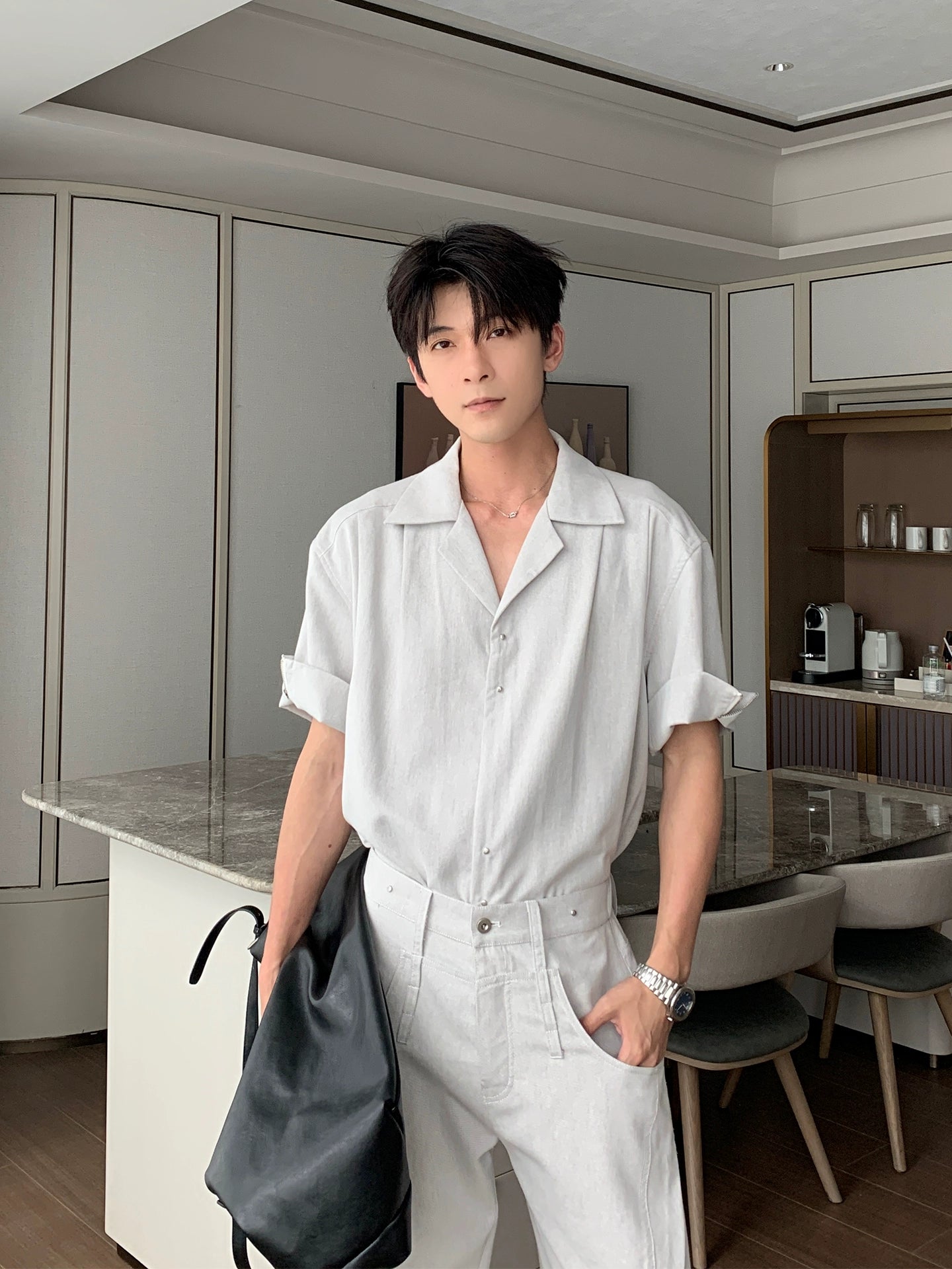 Short Sleeve Shirt & Pants Setup WN20455