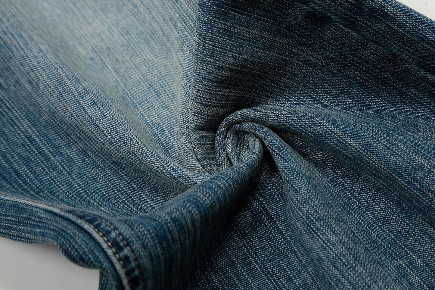 Washed Wide Leg Denim Jeans WN15513