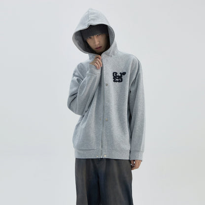 Oversize Zipper Hoodie WN8793