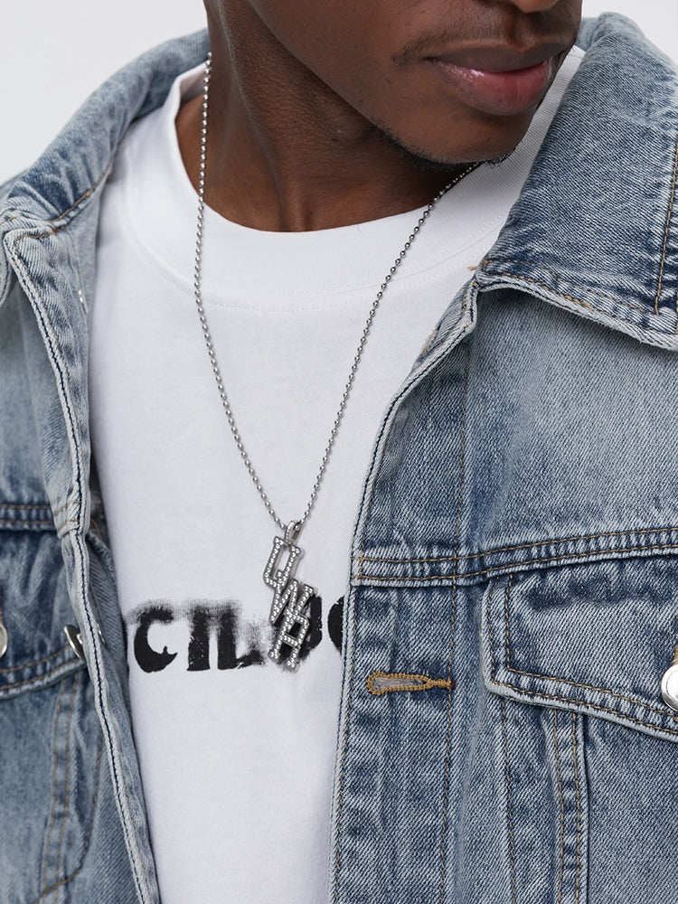 Alphabet Design Necklace WN17775