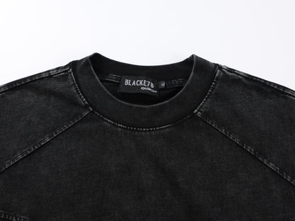 Washed Panel Short Sleeve T-Shirt WN25800