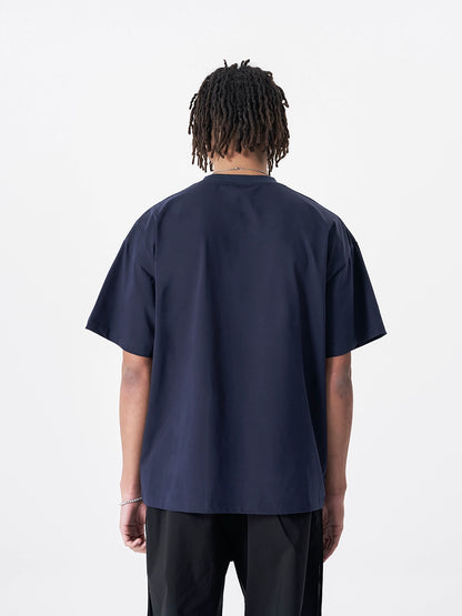 Heavyweight Embroidery Short Sleeve T-Shirt WN17518