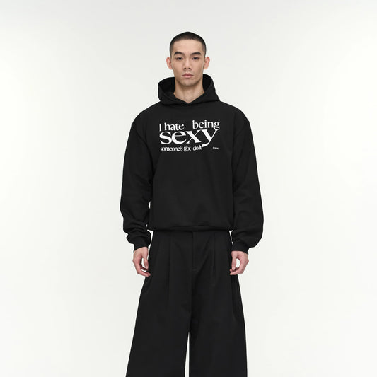 Oversize Soft-Touch Pullover Hoodie WN13796