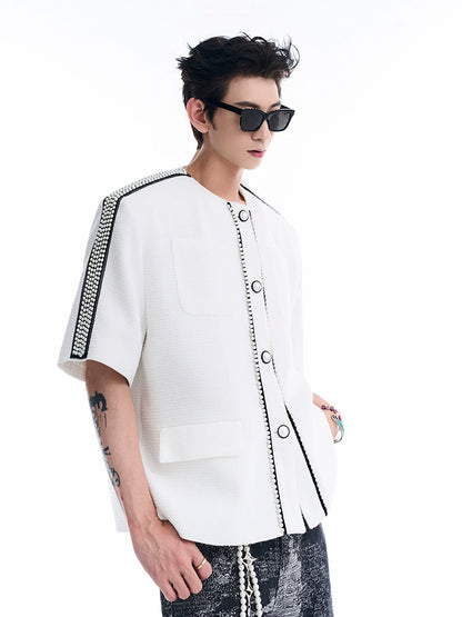 Pearl Design Short Sleeve Jacket WN8055