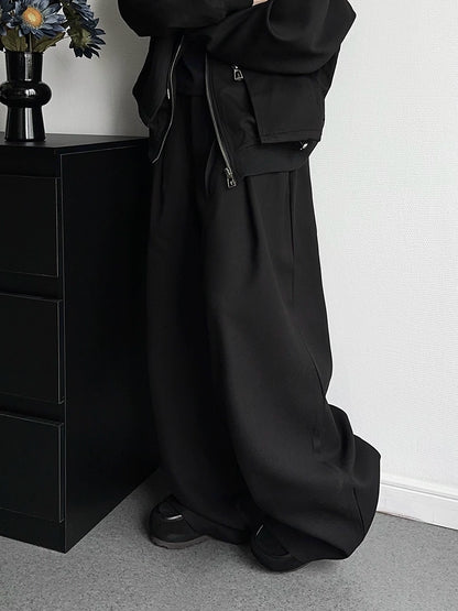 Deconstructed Wide Leg Trousers WN19361