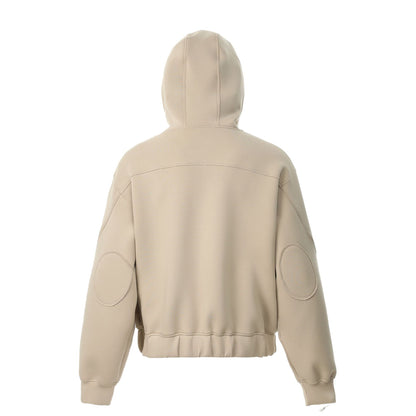 Oversize Simple Zipper Hoodie WN13126