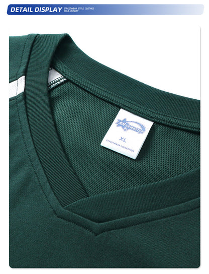 Quick-Dry Breathable Short Sleeve T-Shirt & Half Pants Setup WN16268