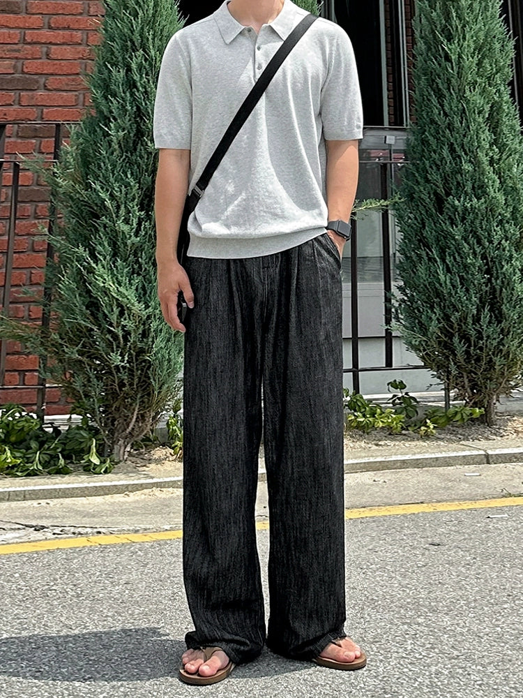 Knit Short Sleeve Polo Shirt WN20317