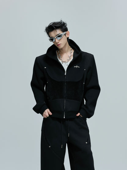 Deconstructed Mix Design Hoodie & Pants Setup WN21758