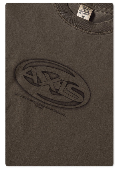 Whased Print Oversize Tank Top T-shirt WN6442