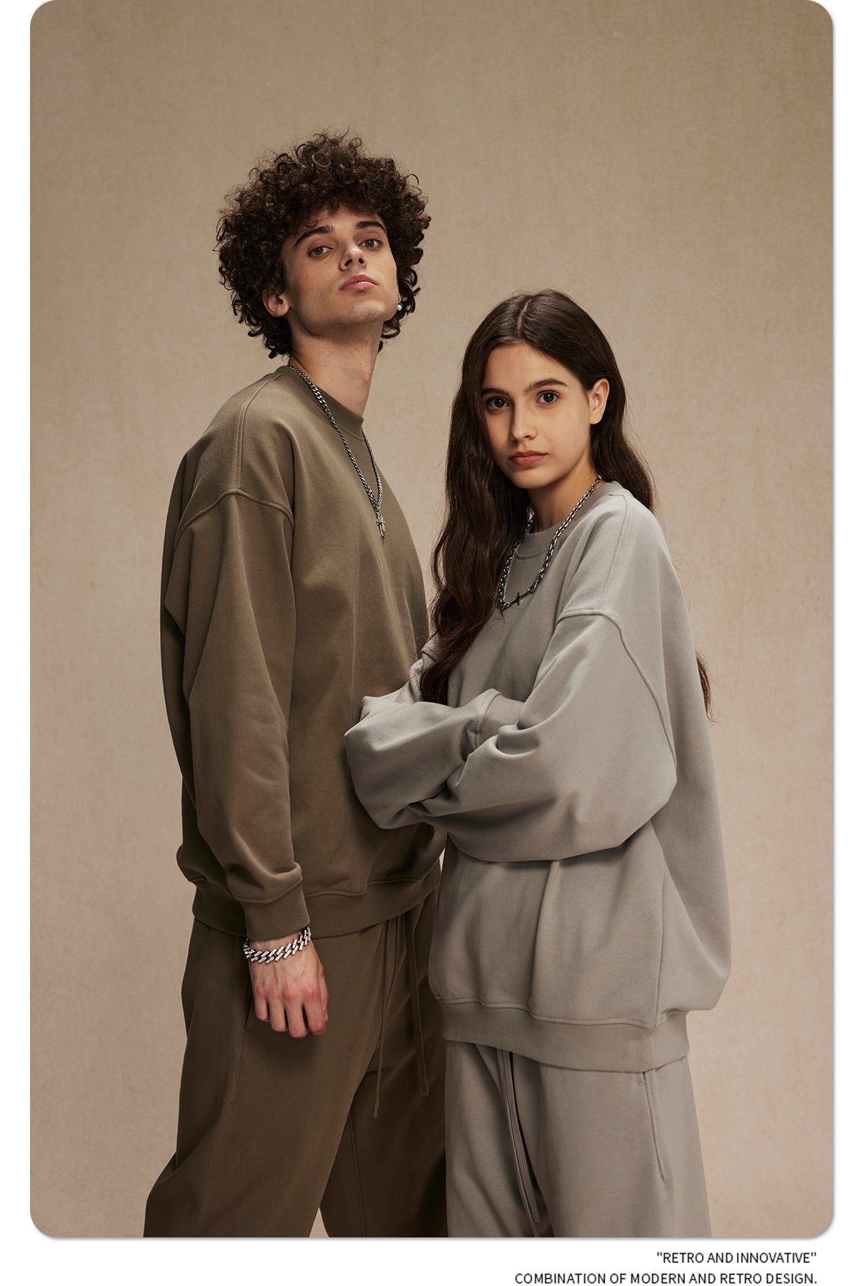 Oversize Crewneck Sweatshirt WN9972