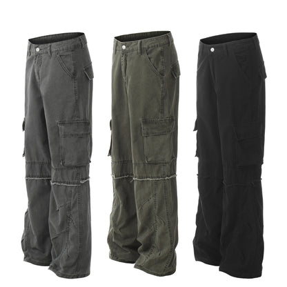 Multi-Pocket Cargo Pants WN11096