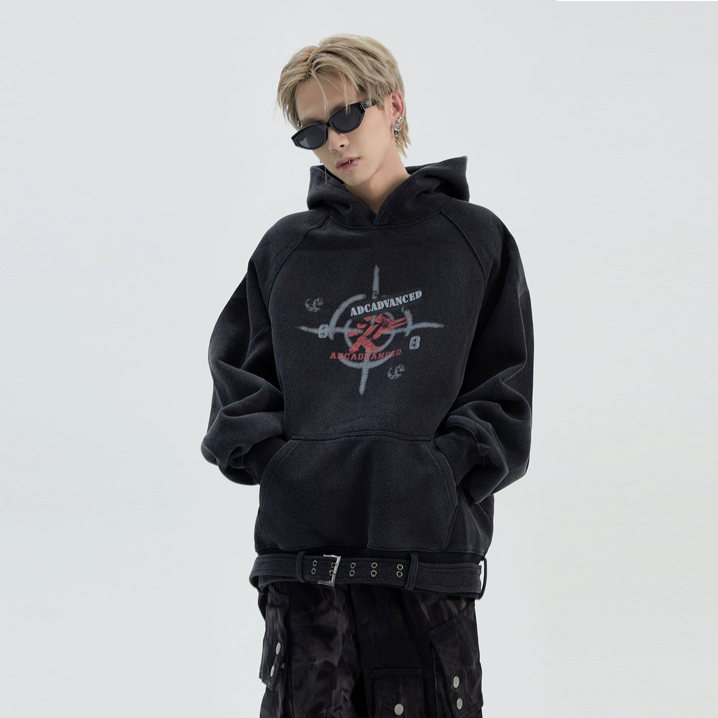 Heavyweight Print Pullover Hoodie WN8807