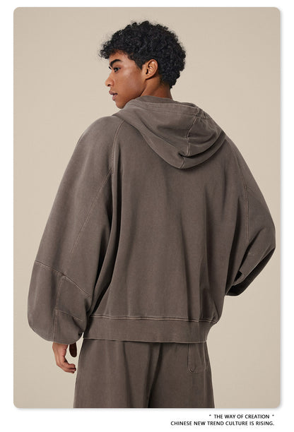 Oversize Zipper Hoodie WN23119