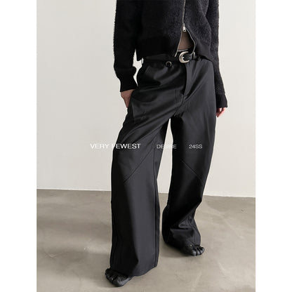 Pleats Wide-Leg Trousers WN15276