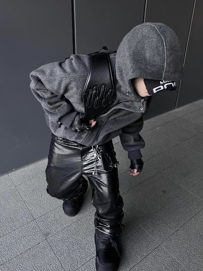 Hooded Oversize Jacket WN10853