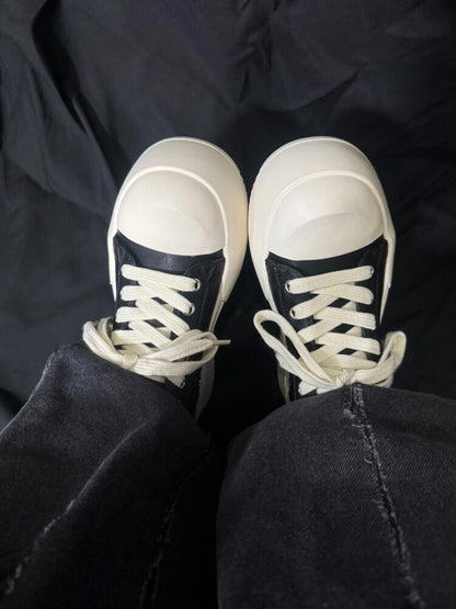 Chunky Shell Toe Platform Lace-Up Sneakers WN24543