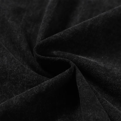 Washed Graffiti Design Oversize Short Sleeve T-Shirt WN15066