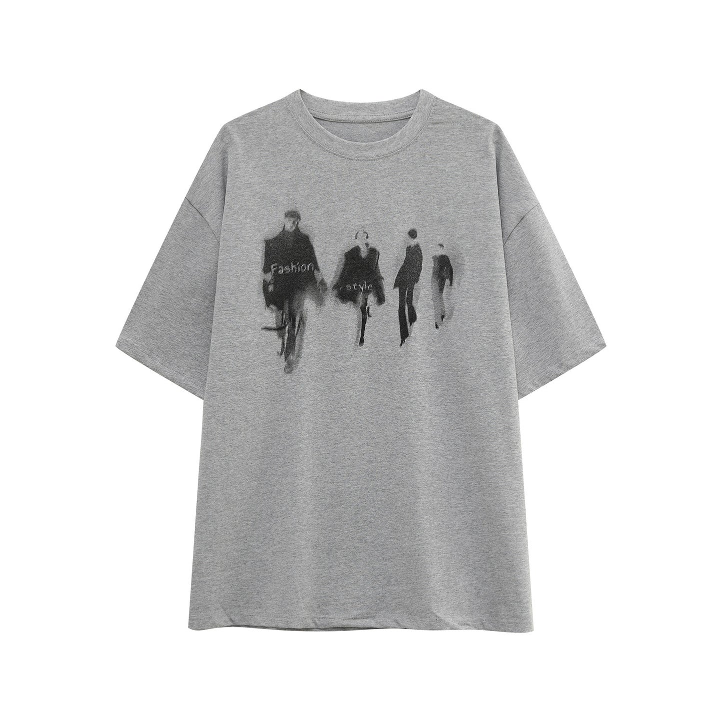 Graphic Print Short Sleeve T-Shirt WN24908