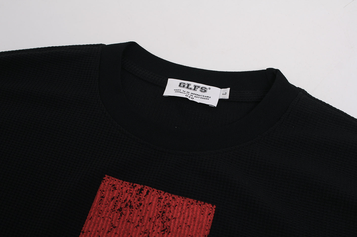 Cross Letter Print Long Sleeve T-Shirt WN25983