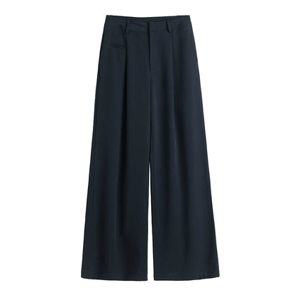 Wide-Leg Straight Casual Trousers WN5334