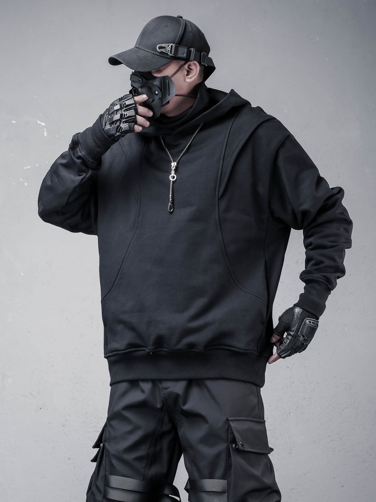 Deconstruct Fake Layered Hoodie WN22550