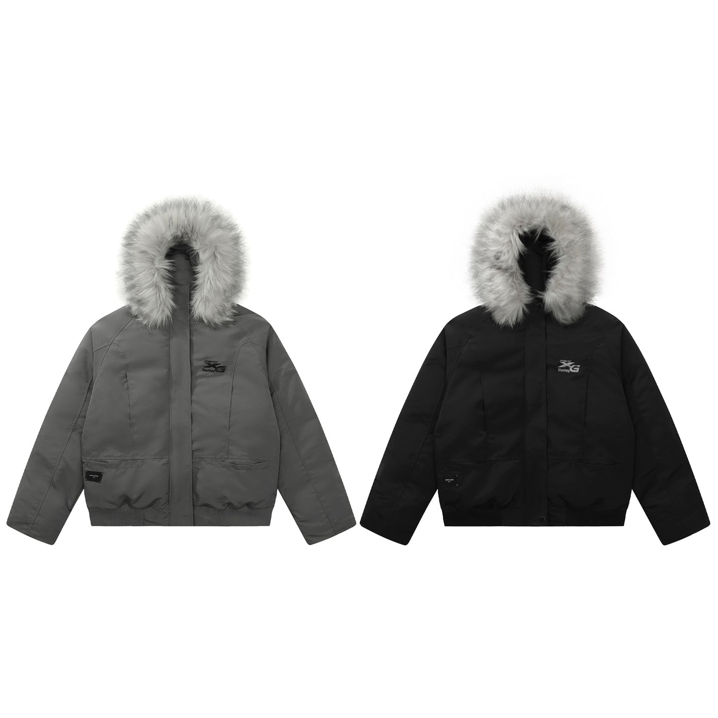 Fake Fur Hooded Puffer Jacket WN11197