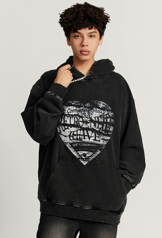 Washed Oversize Hoodie WN7820