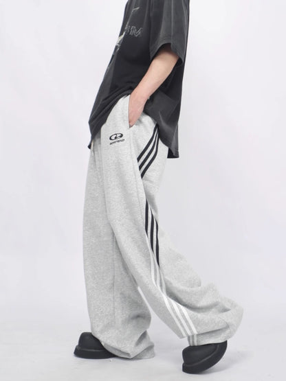 Side Stripes Wide-Leg Sweatpants WN6552