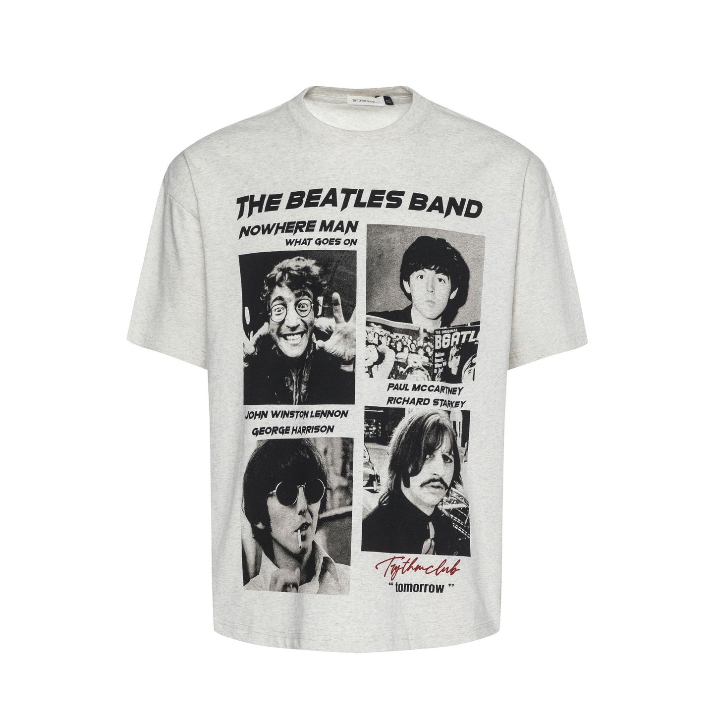 Portrait Print Short Sleeve T-Shirt WN25903