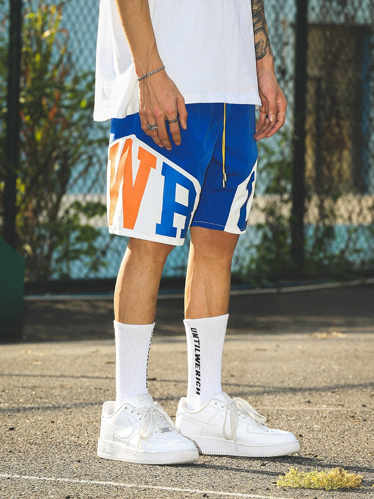 Print Quick-Dry Basketball Half Pants WN17785