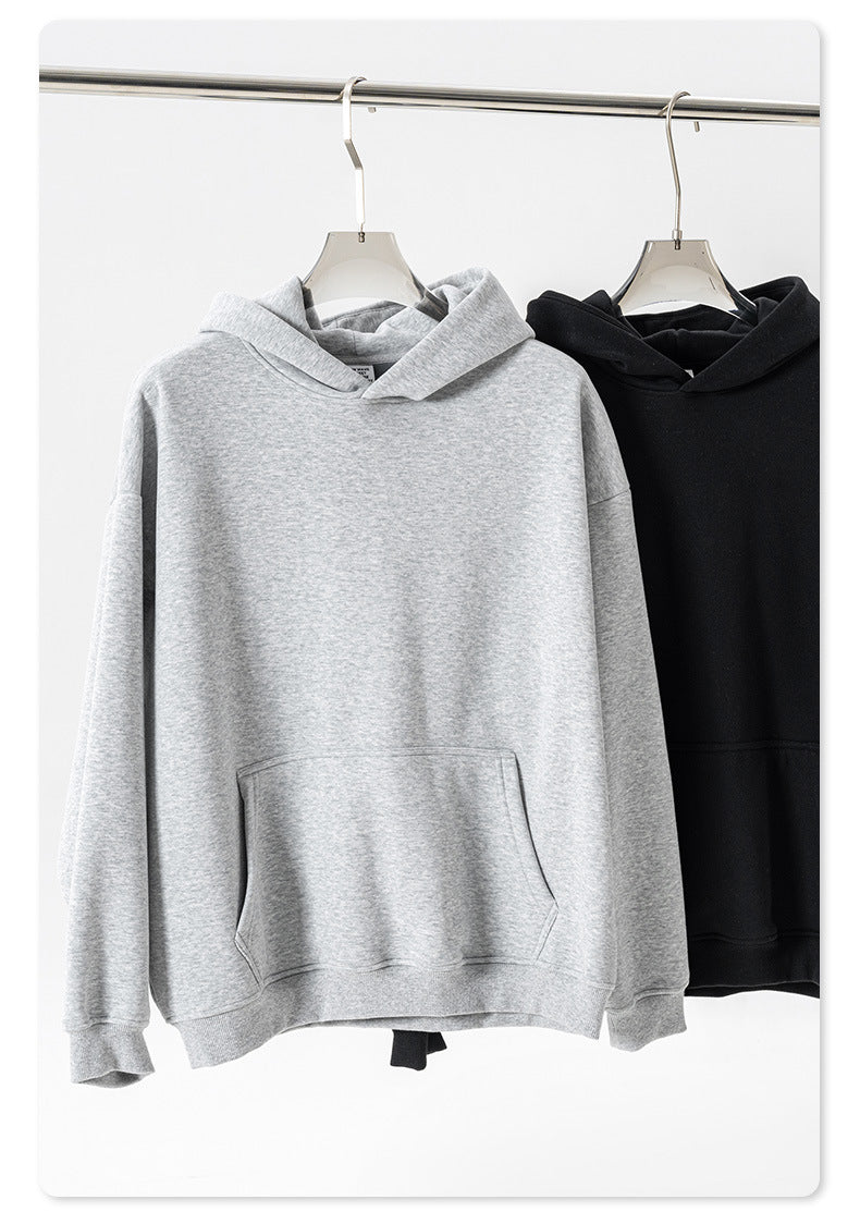 Fleece Lining Oversize Pullover Hoodie WN9938