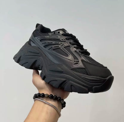 Thick Sole Lightweight Mesh Sporty Sneakers WN21248