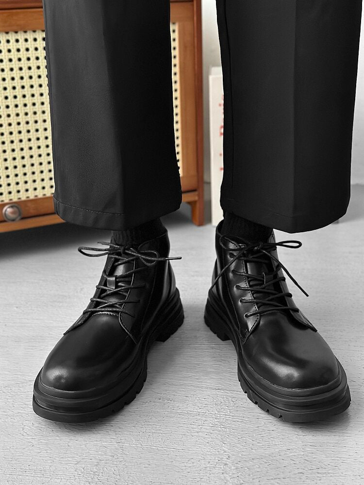 Platform Lace-Up Boots WN24546