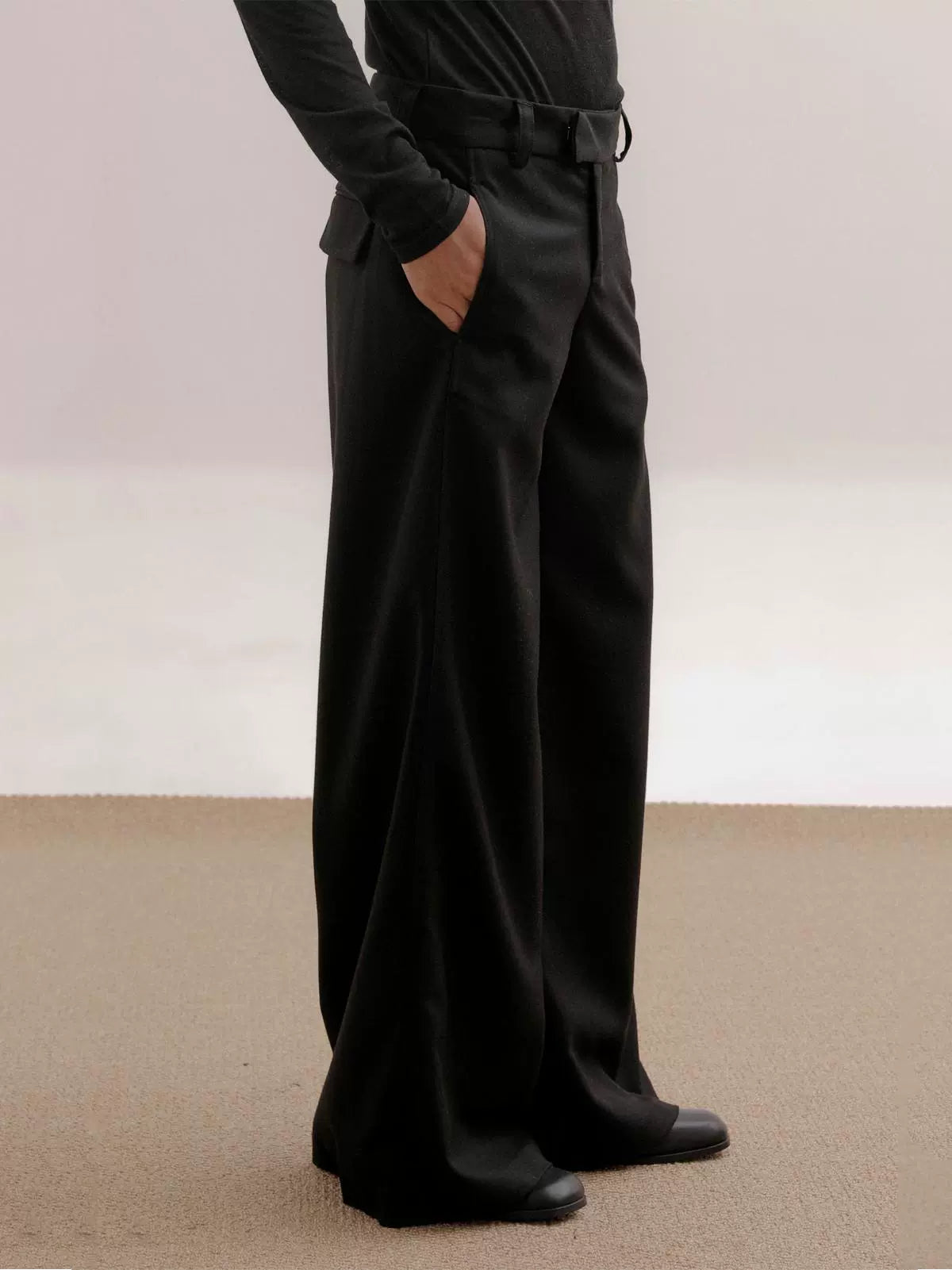 Low Waist Flare Trousers WN21670