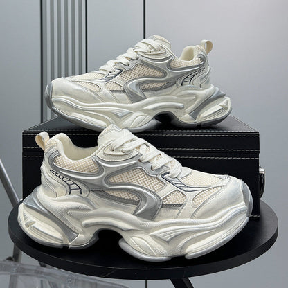 Thick-Soled Height-Increasing Dad Sneakers　WN24733