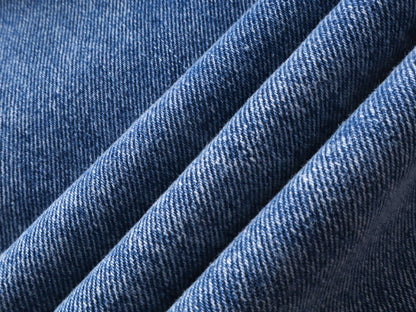 Washed Whisker Wide Leg Denim Jeans WN25481