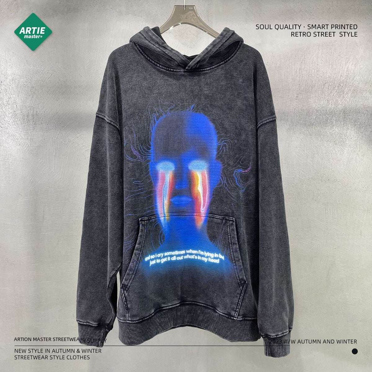 Digital Print Hoodie WN7780