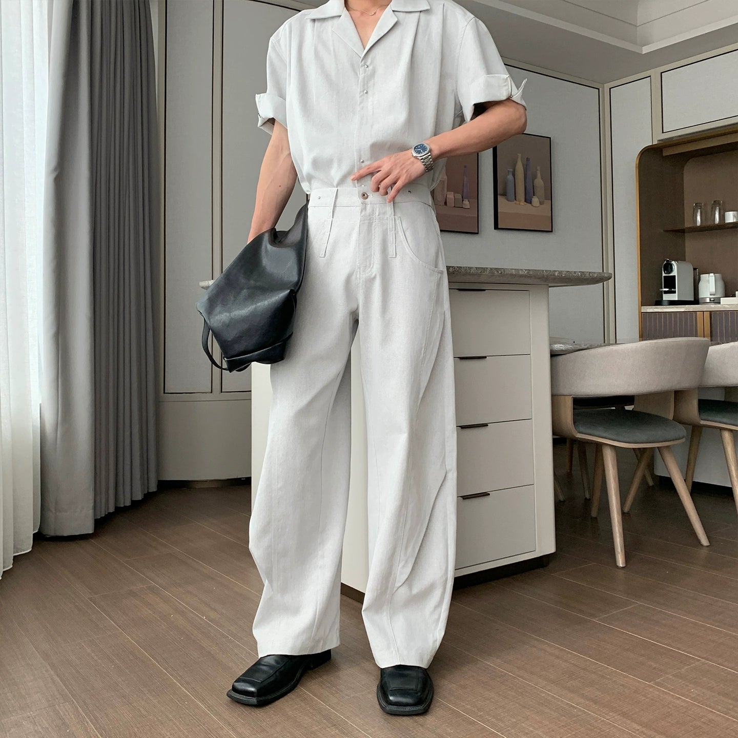 Short Sleeve Shirt & Pants Setup WN20455